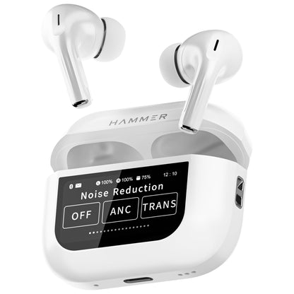 Wireless Earbuds with Full Color Touch Screen Charging Case HiFi Sound Bluetooth-compatible In-ear Earbuds